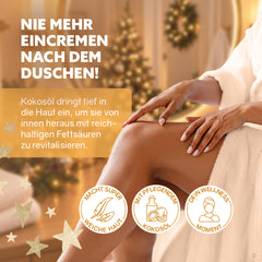 3in1 Dusch-Fluff 'Vanilla Winter Woods: Sandelholz, Vanille & Cashmere'