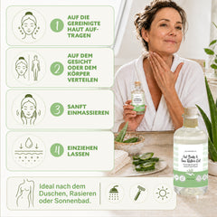 Gel réparateur corps et visage 7 en 1 « Aloé Vera »