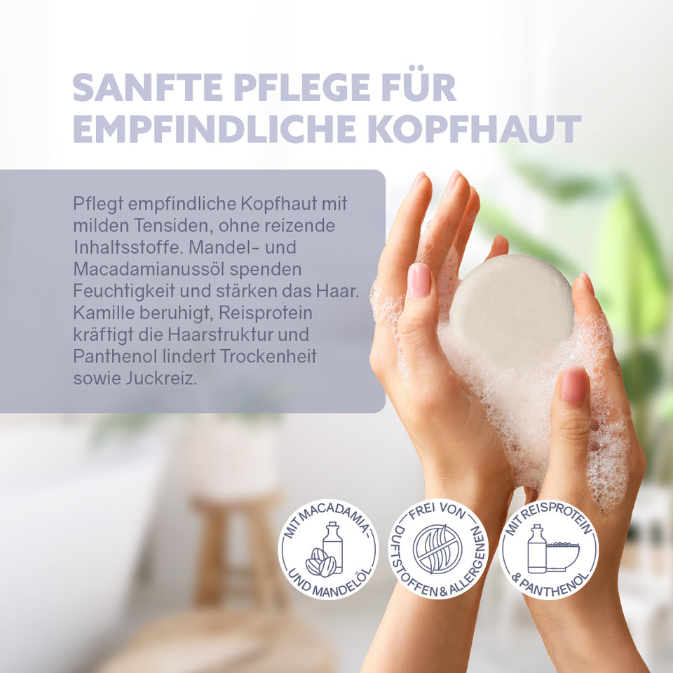 Festes Shampoo 'Sensibelchen'