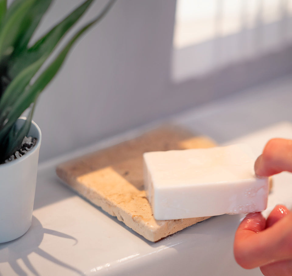 Soap Dish 'Travertine Stone'
