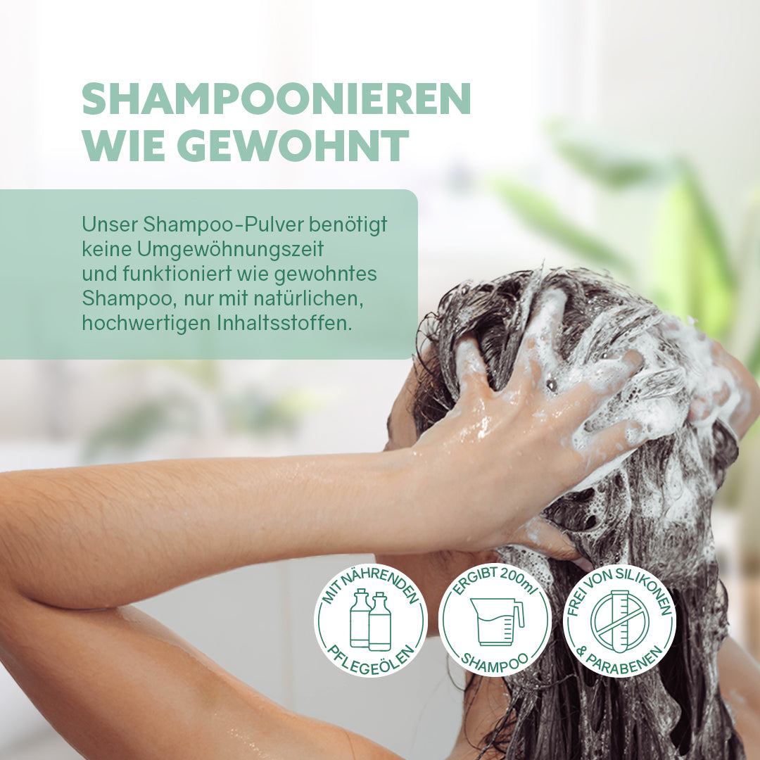 Shampoo-Pulver 'Teebaum Rosmarin'