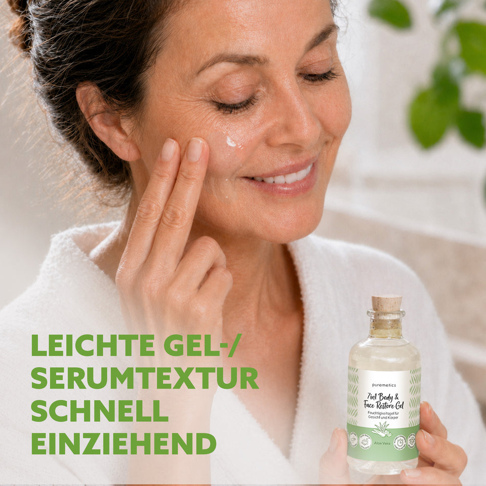 Gel réparateur corps et visage 7 en 1 « Aloé Vera »