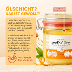 Seasalt Oil-Scrub 'Tangerine'