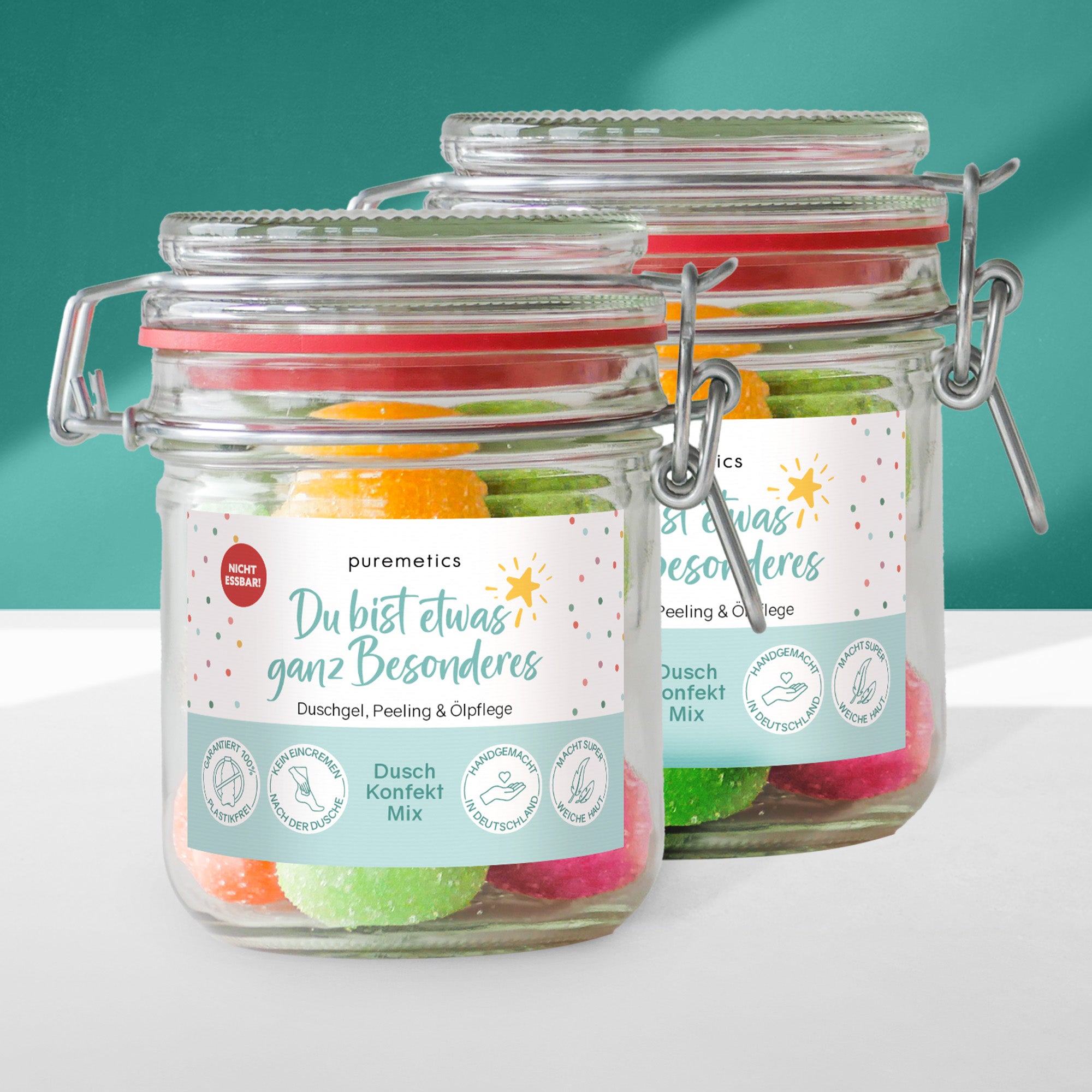 Bonbons de douche 3 en 1 « Tu es quelque chose de très spécial »