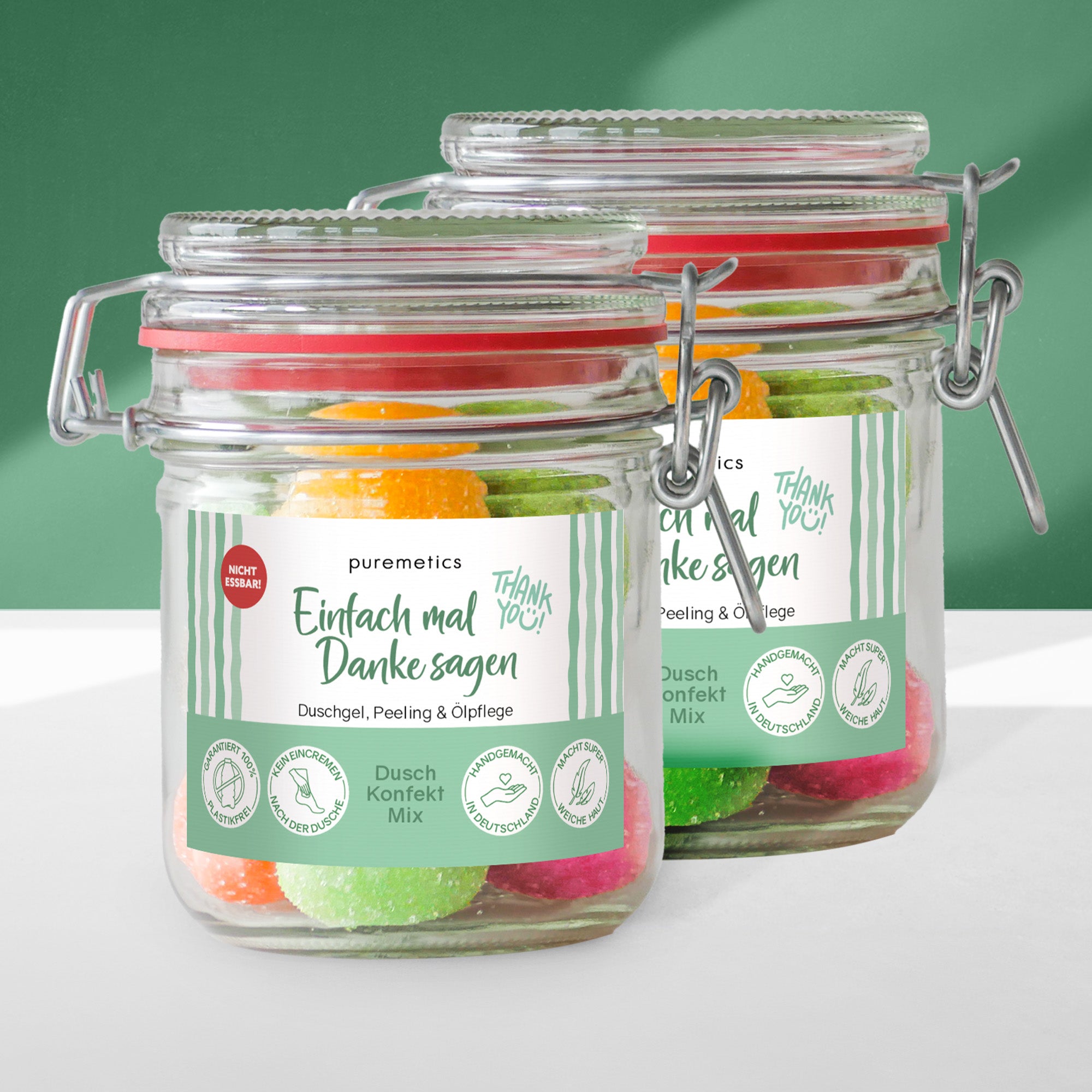 3in1 Dusch-Konfekt 'Einfach mal Danke sagen'