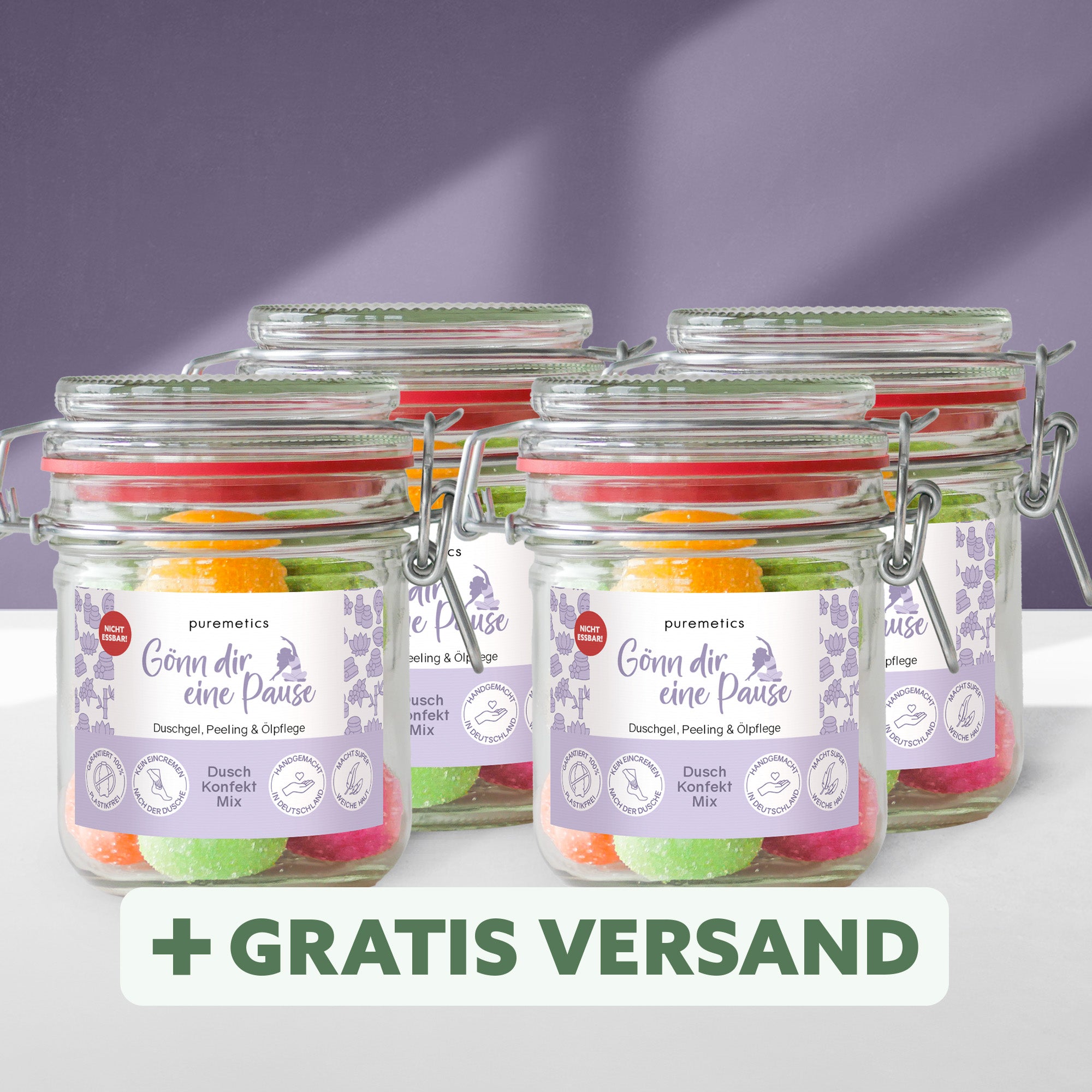 3in1 Dusch-Konfekt 'Gönn dir eine Pause'