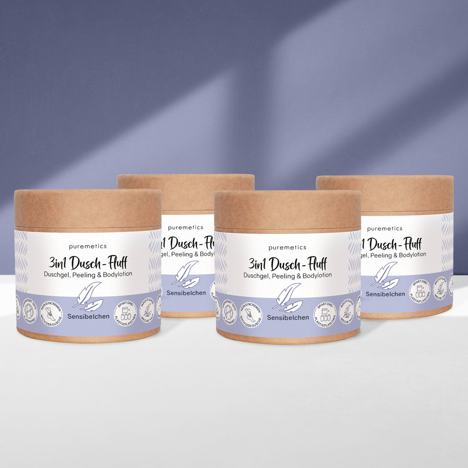 3in1 Dusch-Fluff 'Sensibelchen'