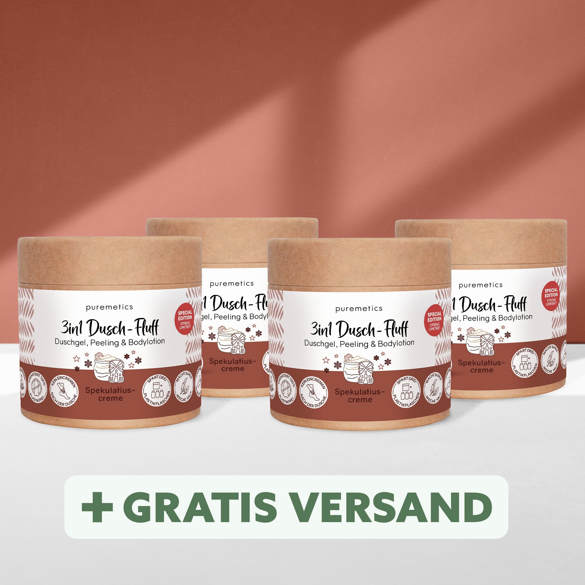3in1 Dusch-Fluff 'Spekulatiuscreme'