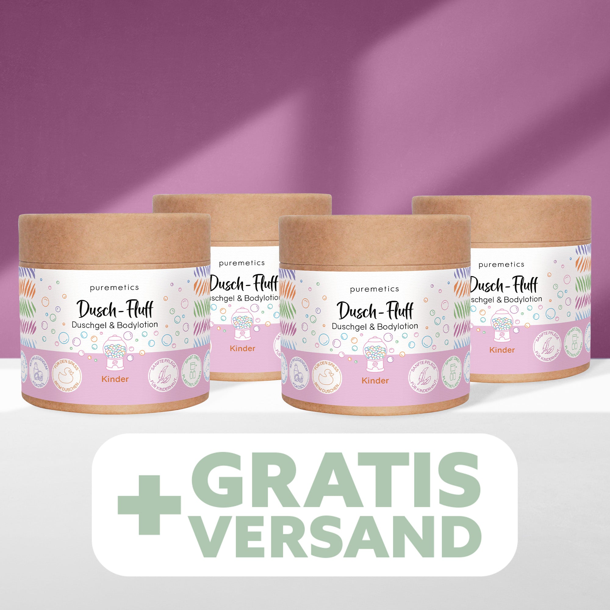 Dusch-Fluff 'Kinder'