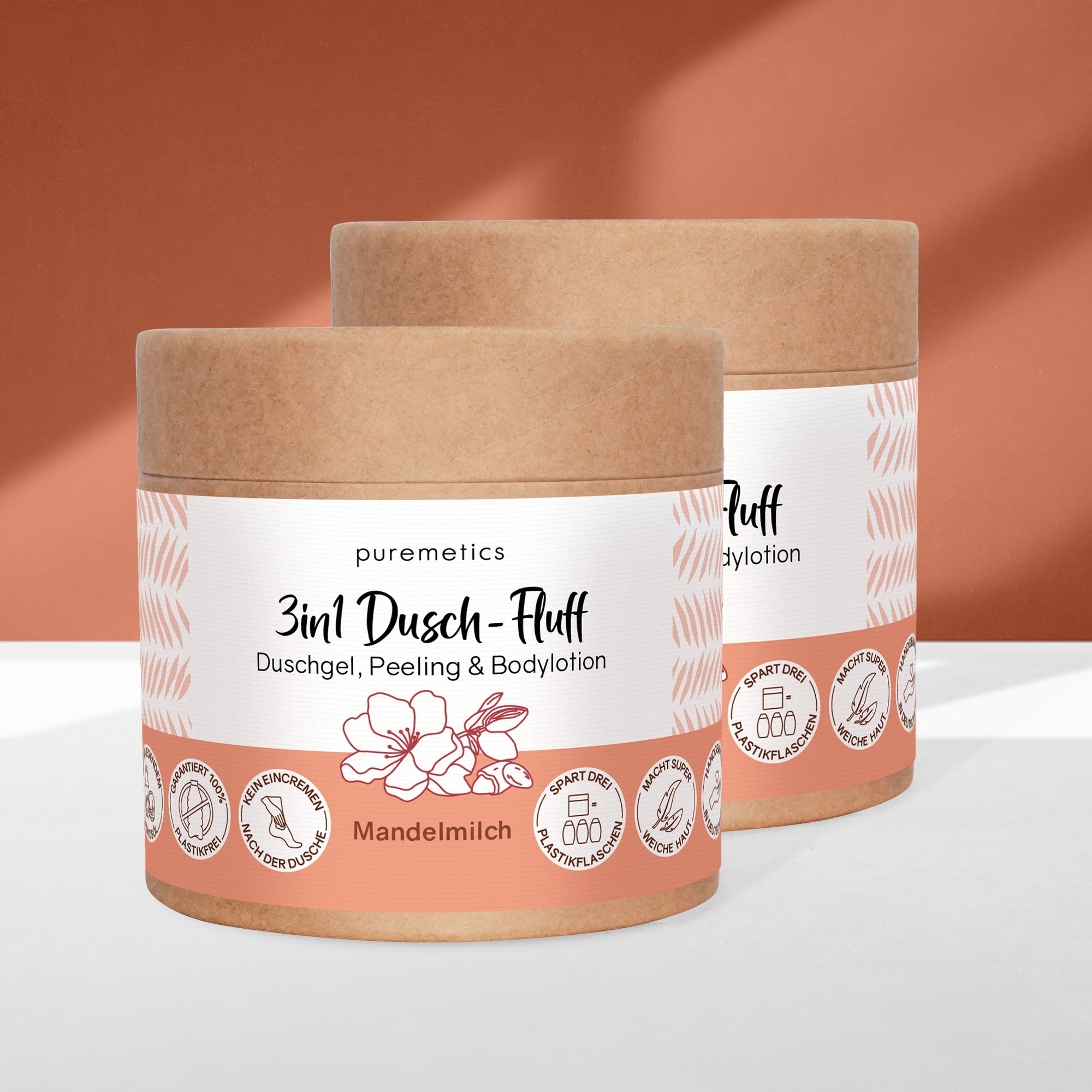 3in1 Dusch-Fluff 'Mandelmilch'
