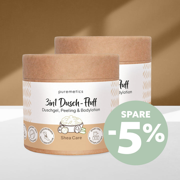 3in1 Intensiv-Dusch-Fluff 'Shea Care'