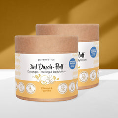 3in1 Dusch-Fluff 'Zitrone & Vanille'
