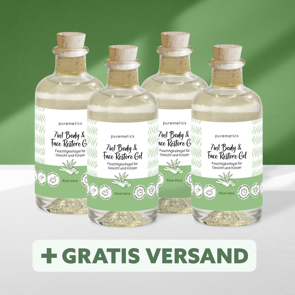 7in1 Body &amp; Face Restore Gel 'Aloe Vera'