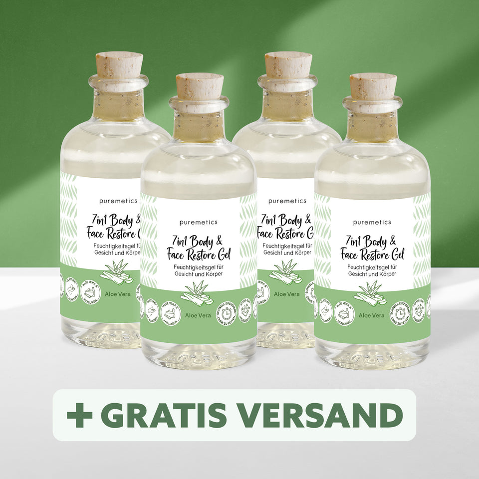 Gel réparateur corps et visage 7 en 1 « Aloé Vera »