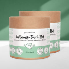 3in1 intensive shower fluff 'Aloe Vera'