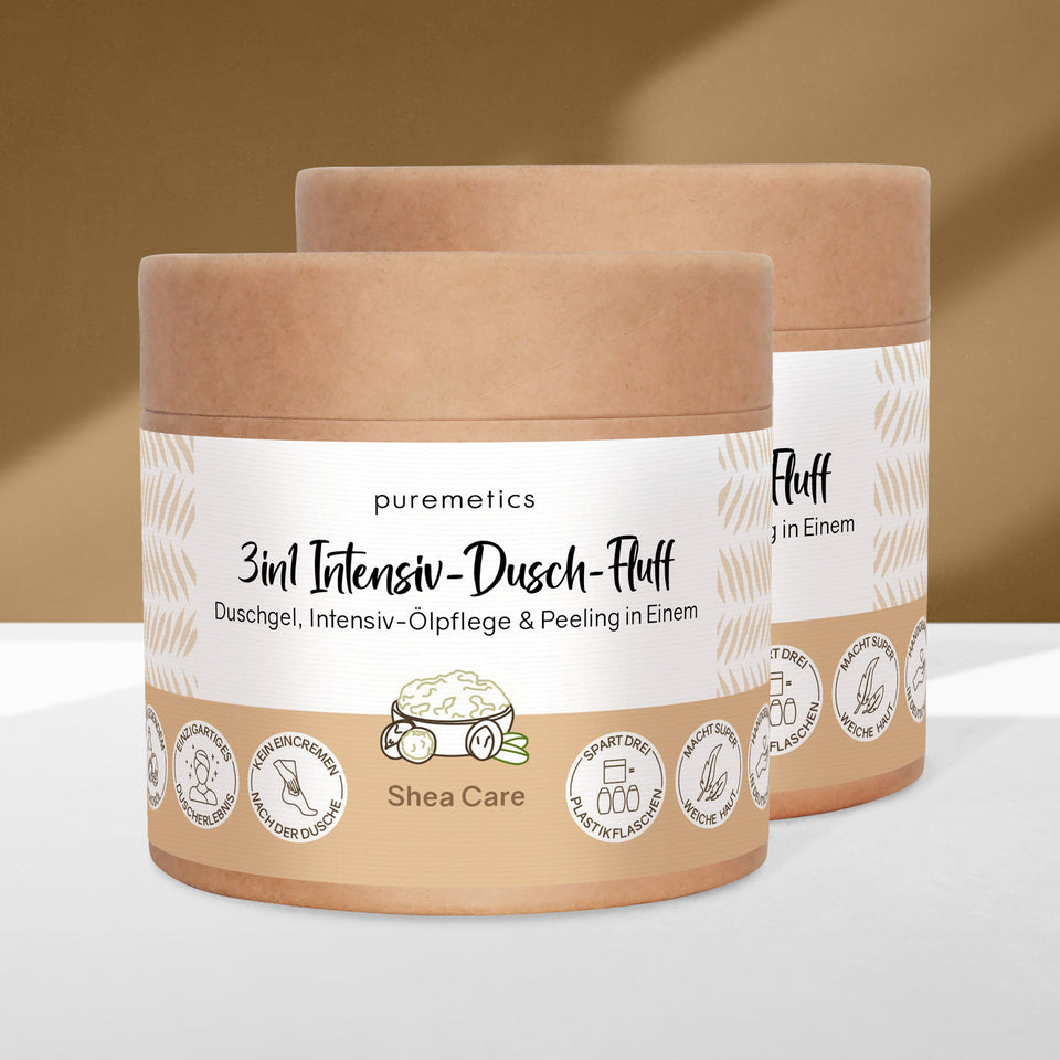 3in1 Intensief-Dusch-Fluff 'Shea Care'