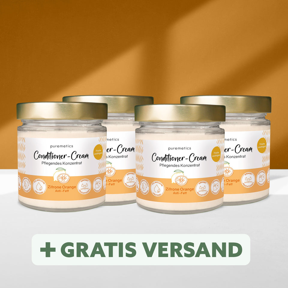 Anti-Grease Conditioner Cream 'Lemon Orange'