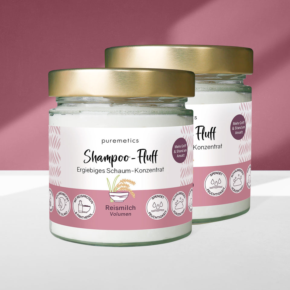 Volume Shampoo Fluff 'Rice Milk'
