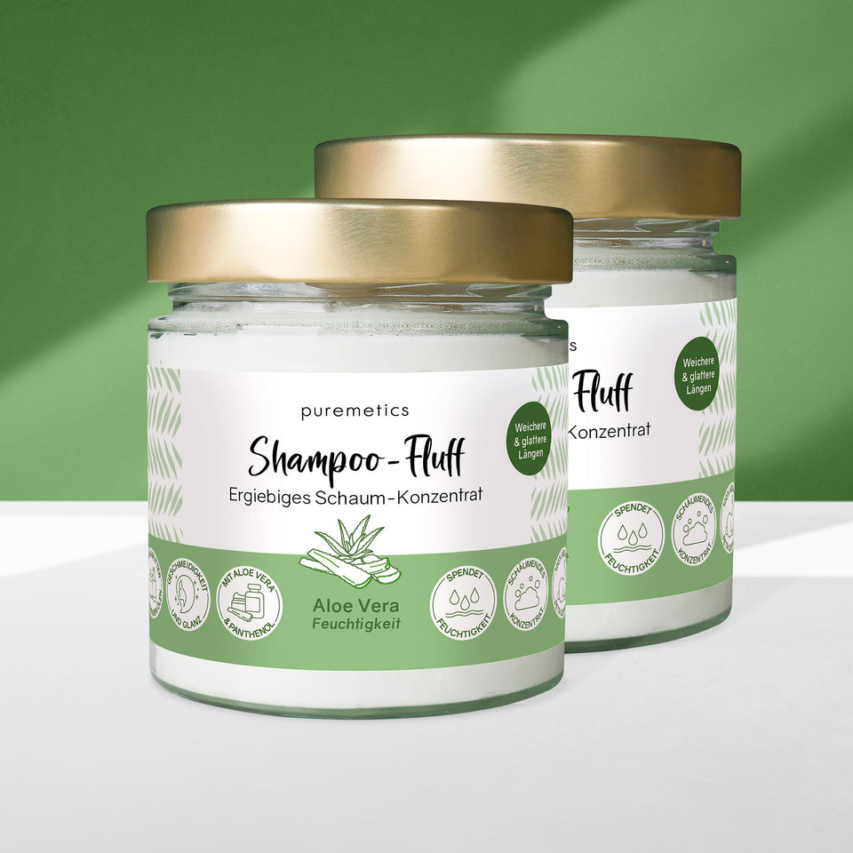 Feuchtigkeits Shampoo-Fluff ‘Aloe Vera‘