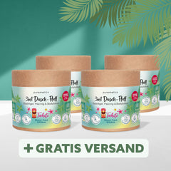 3in1 Dusch-Fluff ‘Tahiti: Monoi, Tiaré & Kokos‘