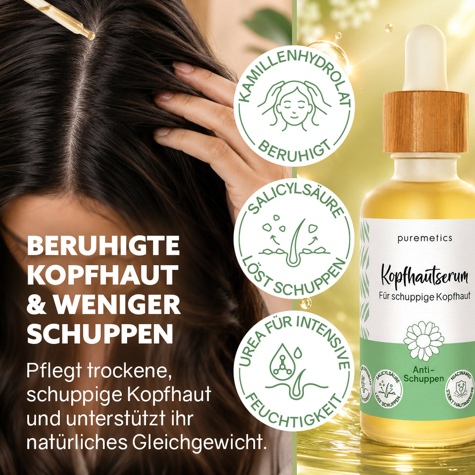 Kopfhautserum ‘Verschiedene Sorten‘