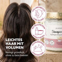 Volumen Shampoo-Fluff ‘Reismilch‘