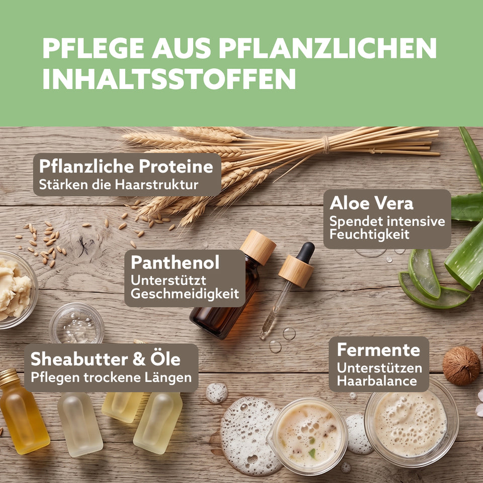 Feuchtigkeits Shampoo-Fluff ‘Aloe Vera‘