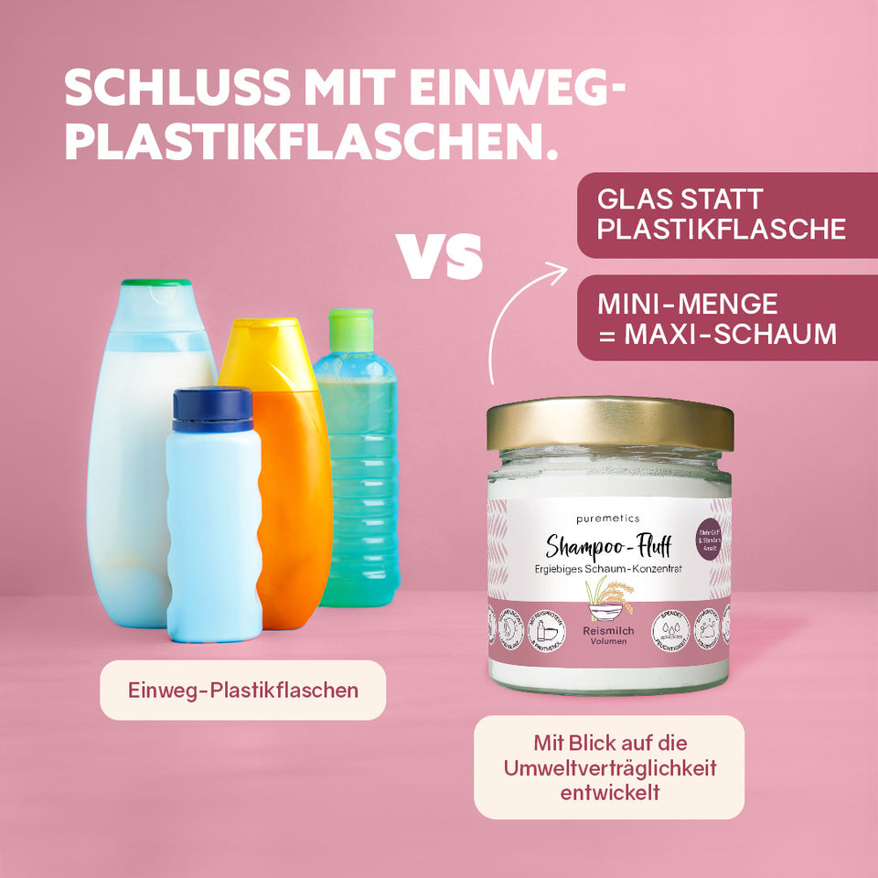 Volumen Shampoo-Fluff ‘Reismilch‘