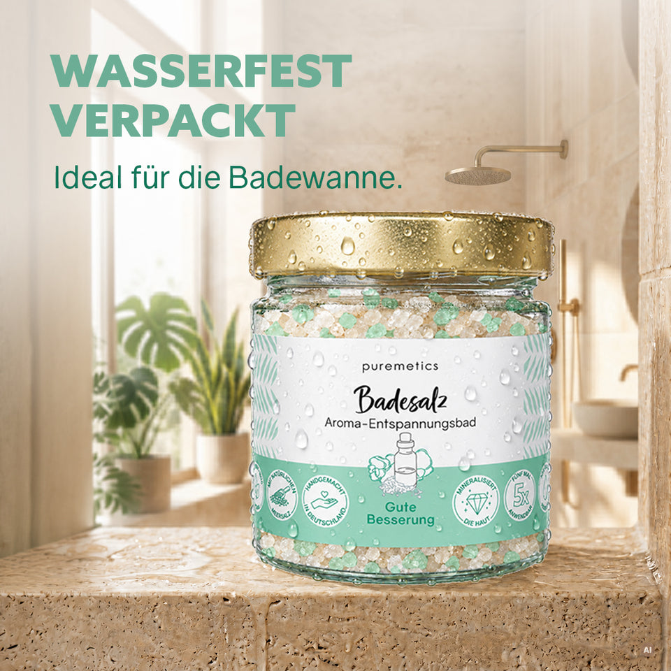 Badesalz 'Gute Besserung'