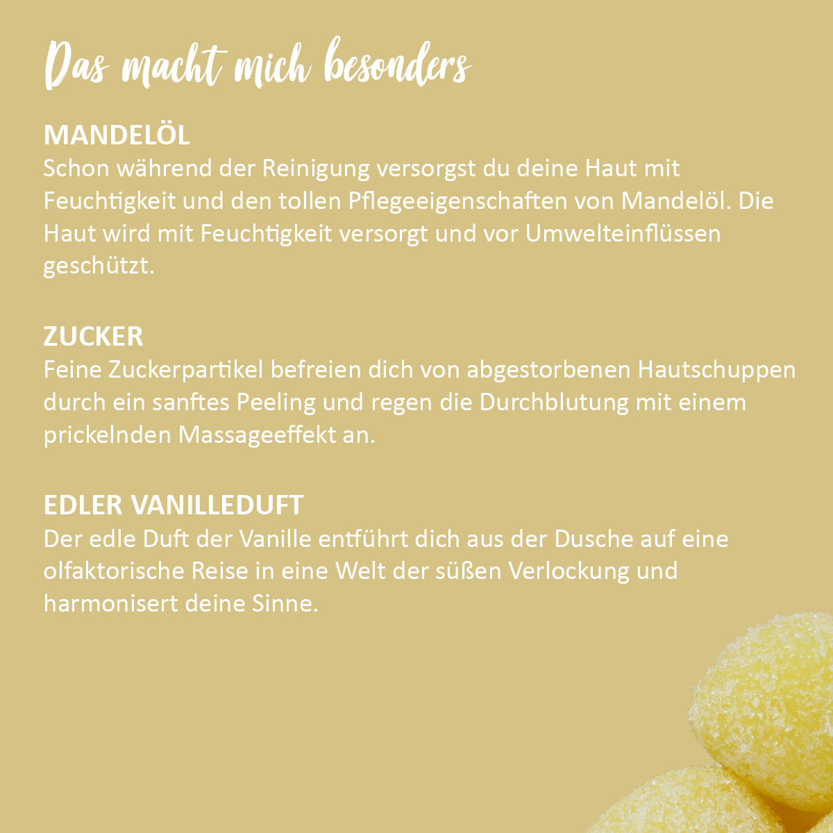 Vanille Lover-Set 'Von Kopf bis Fuß'