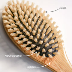 Brosse à cheveux 'Bambou Sisal'