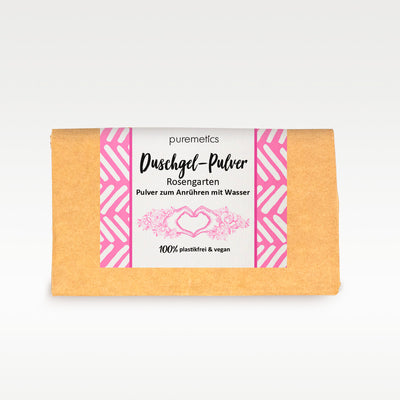 Shower gel powder 'Cotton'
