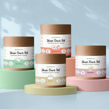 Intensive Shower Fluff Set 'Care Quartet'