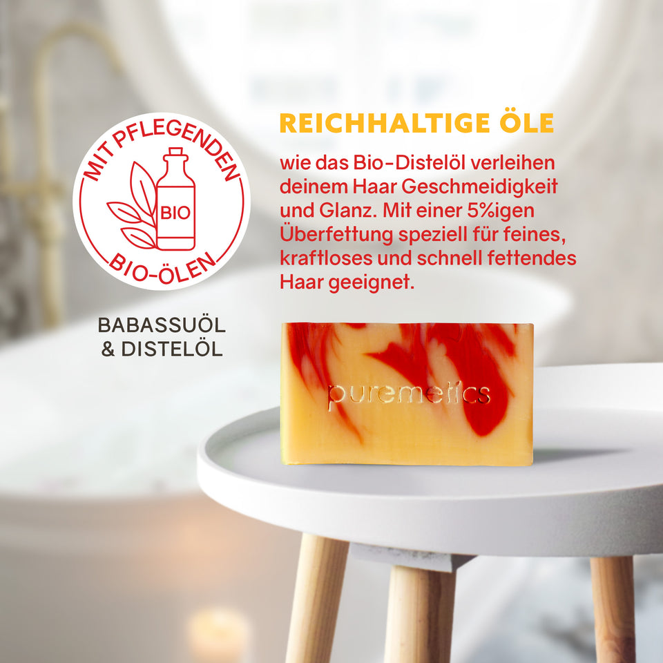 Haarseife 'Grapefruit Zypresse'
