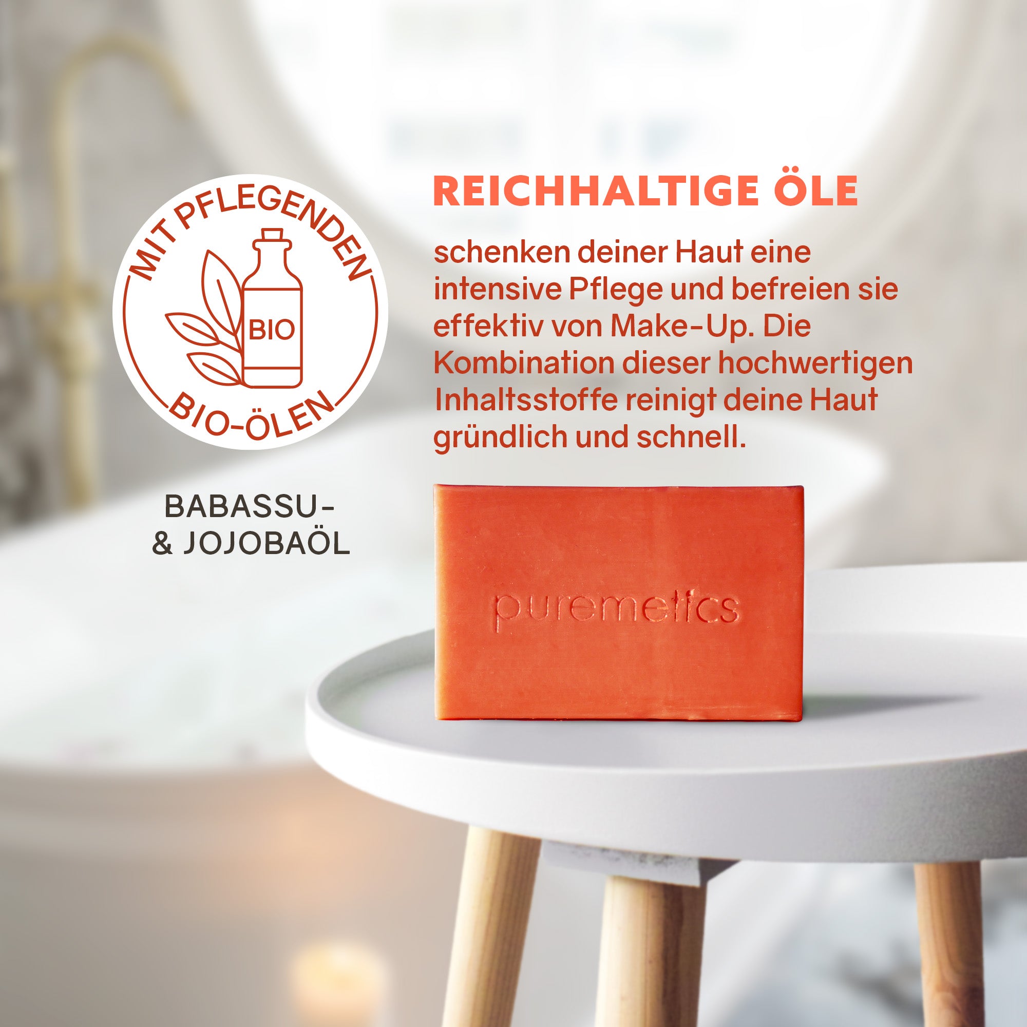 Make-up Entferner Seife 'Reismilch'