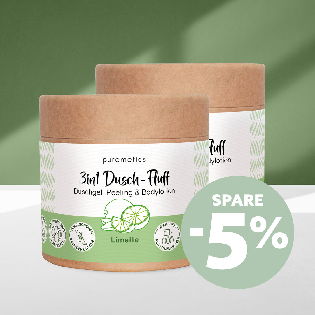 3in1 Dusch-Fluff 'Limette'