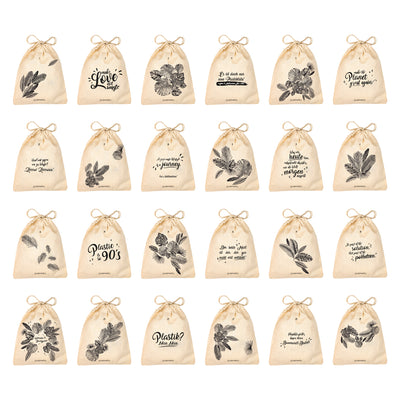 24 advent calendar bags to fill yourself