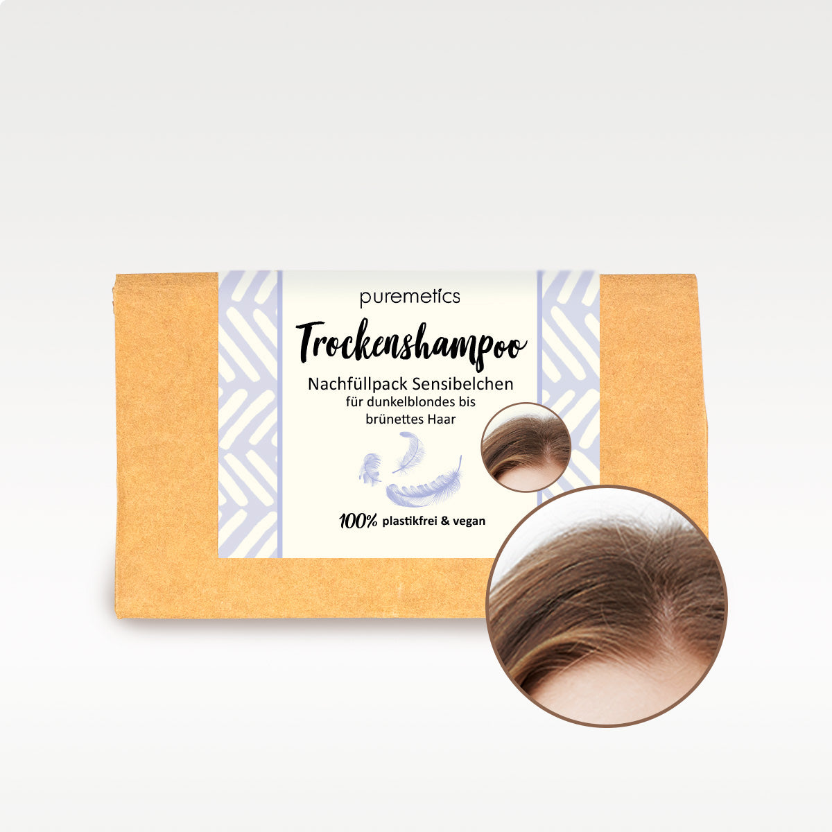 Nachfüllpack: Trockenshampoo 'Sensibelchen 'Brünett'