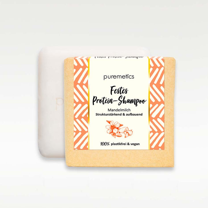 Solid Protein Shampoo 'Almond Milk'